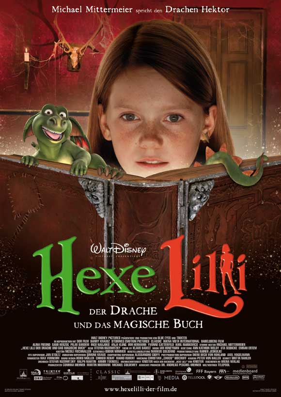 ดูหนังออนไลน์ฟรี Hexe Lilli: Der Drache und das magische Buch (2009) ลิลลี่แม่มดมือใหม่