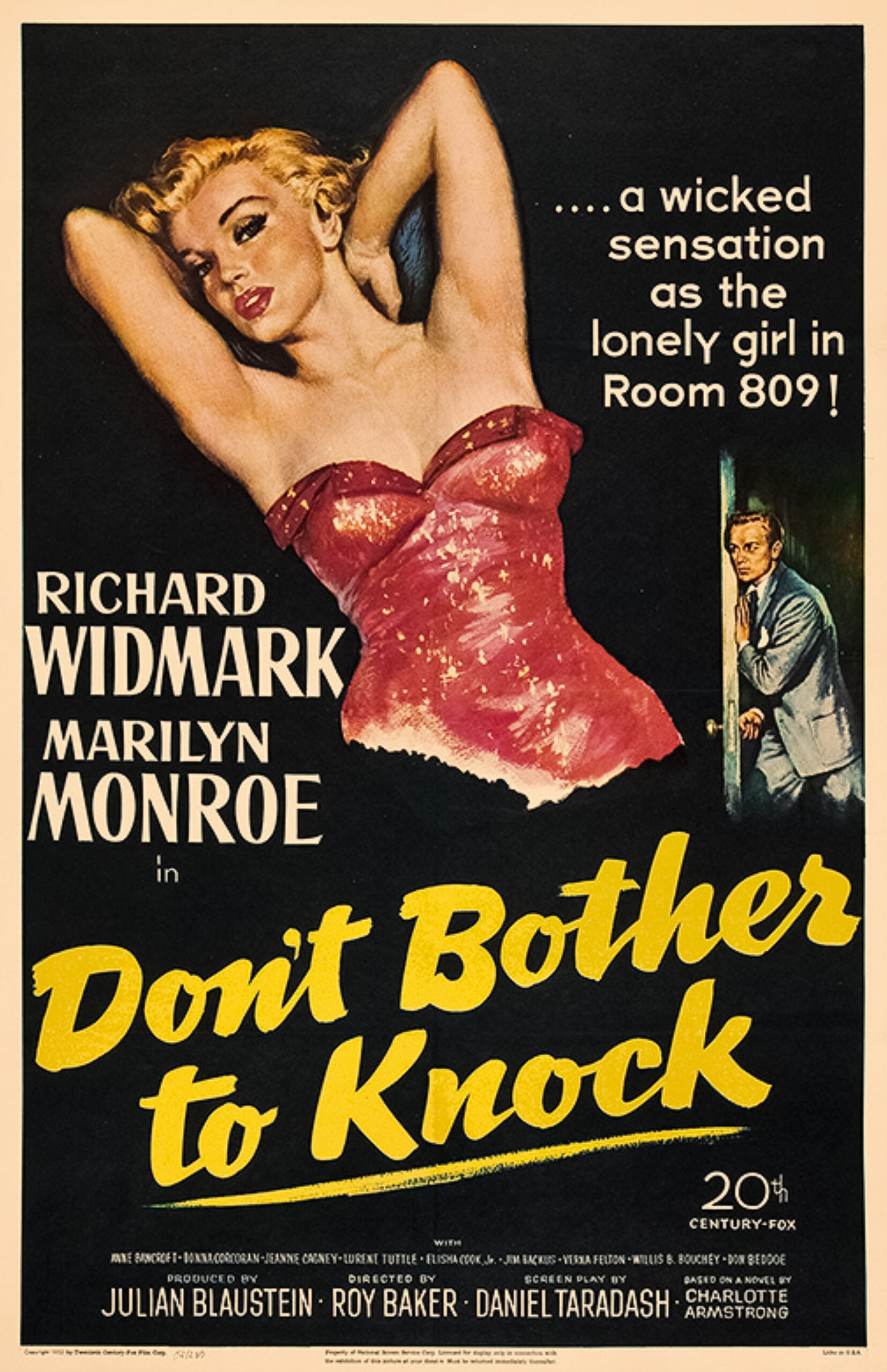 ดูหนังออนไลน์ฟรี Don’t Brother to Knock (1952) (Soundtrack)
